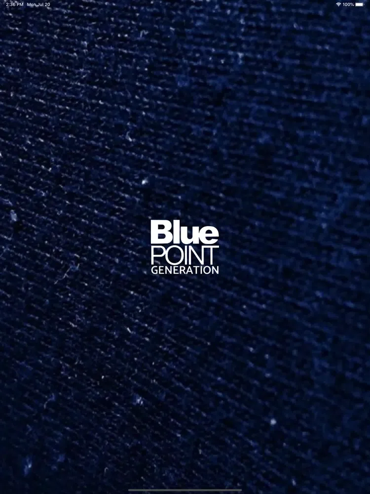 Tangkapan layar Blue Point Generation iPad 