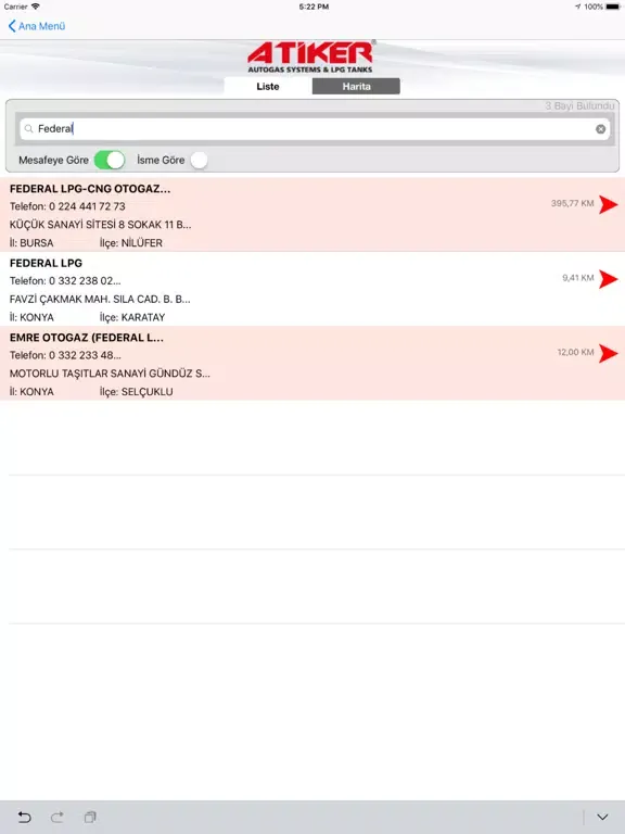 Atiker Bayi Bul iPad  スクリーンショット