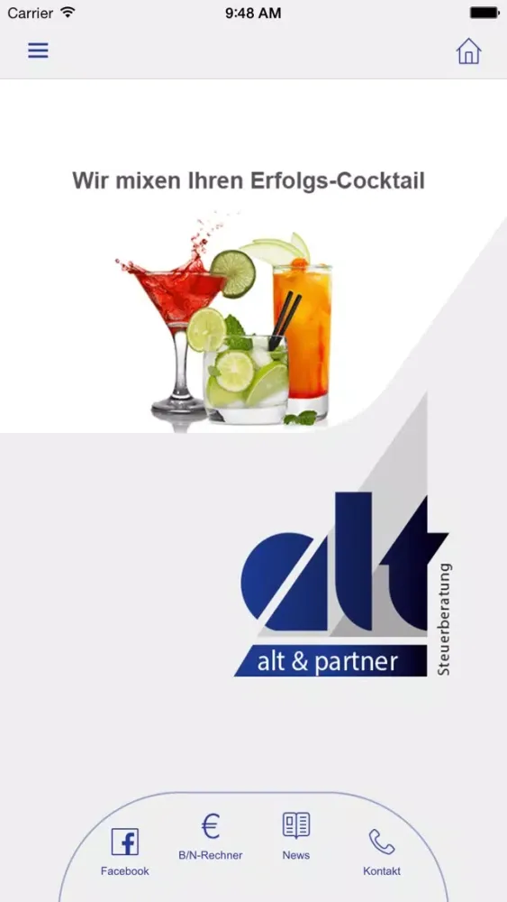 Alt & Partner - Steuerberatung Screenshots
