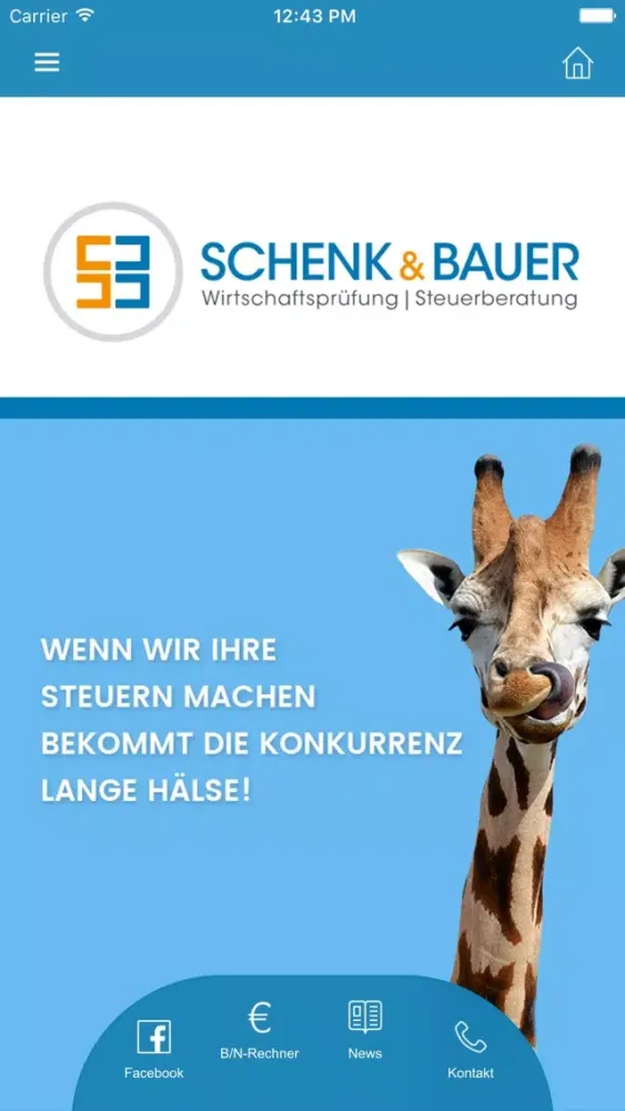 Ảnh chụp màn hình của Schenk & Bauer