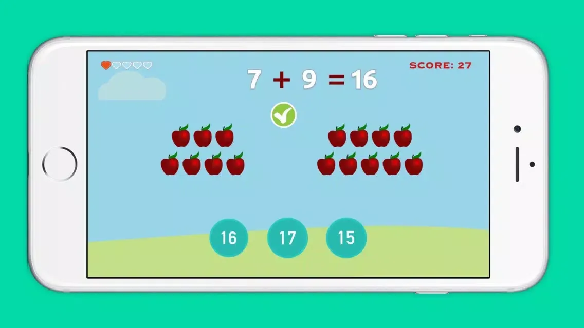 Zrzuty ekranu Learning Addition For Kids