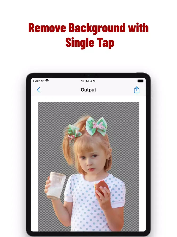 Instant Background Remover iPad 应用截图