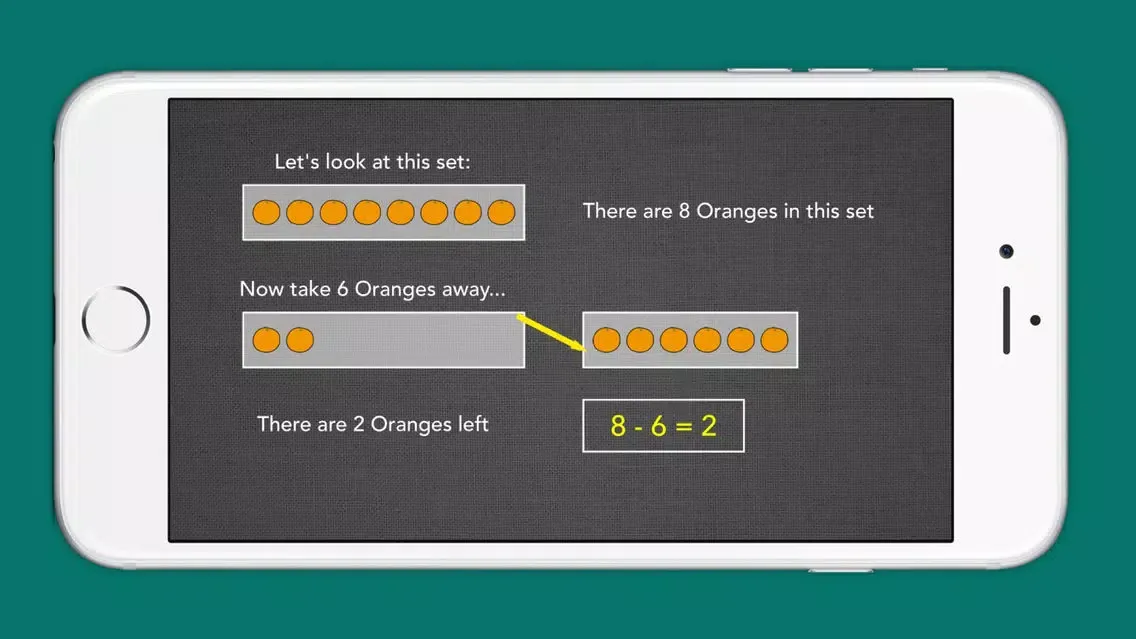 Ảnh chụp màn hình của Learning Basic Subtraction for Kids