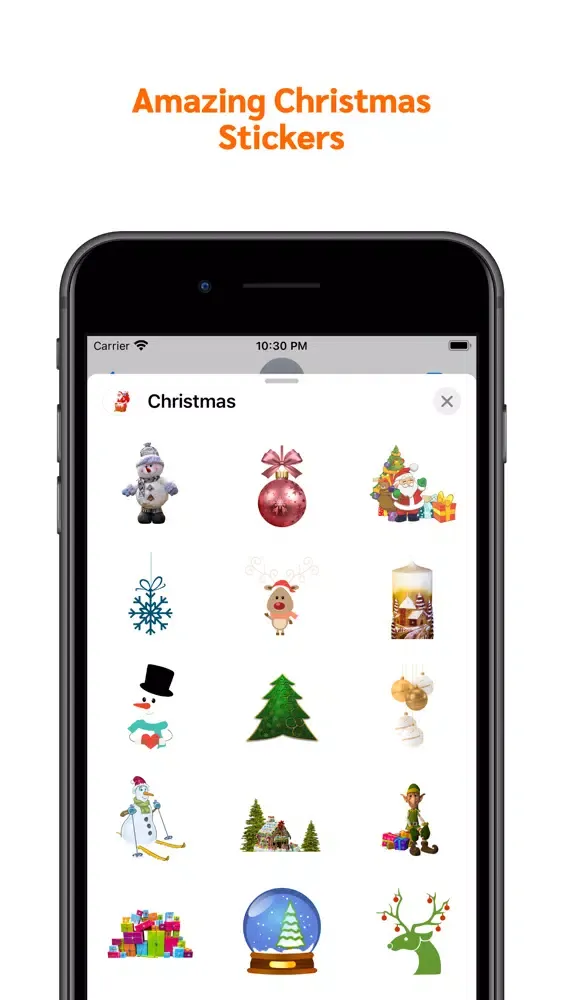 Merry Christmas Stickers Pack.應用截圖