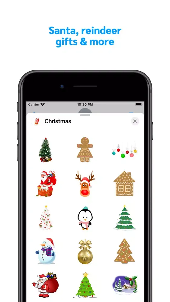 Merry Christmas Stickers Pack.應用截圖