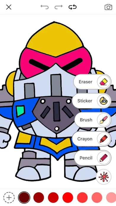 Capturas de tela do Starz - Brawl Stars Coloring