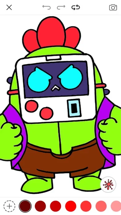 Capturas de tela do Starz - Brawl Stars Coloring