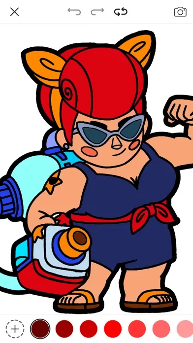 Capturas de tela do Starz - Brawl Stars Coloring
