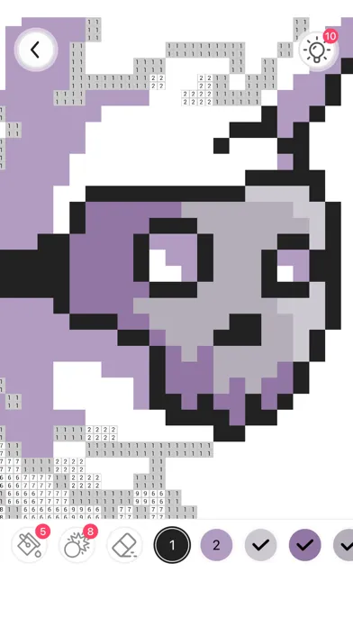 ภาพหน้าจอของ Colortnite 2: Nite Pixel Game