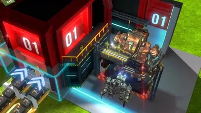 Capturas de pantalla de Factory and War: Robot Wars