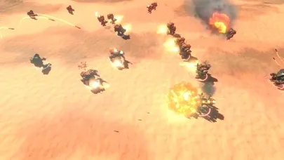 Capturas de pantalla de Factory and War: Robot Wars