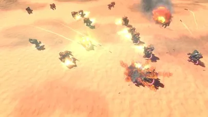 Capturas de pantalla de Factory and War: Robot Wars
