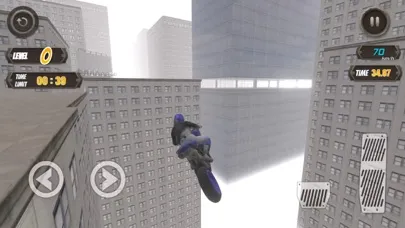 Capturas de tela do Rooftop Biker