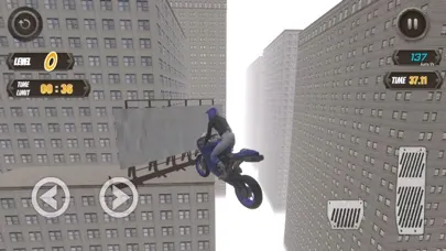 Capturas de tela do Rooftop Biker