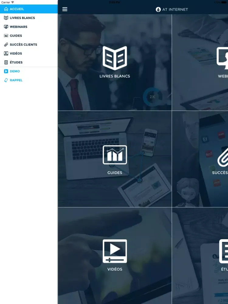 Screenshot di AT Ressources iPad 