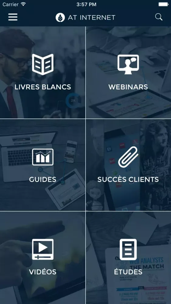 Screenshot di AT Ressources