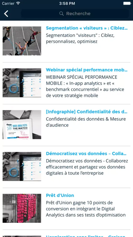 Screenshot di AT Ressources