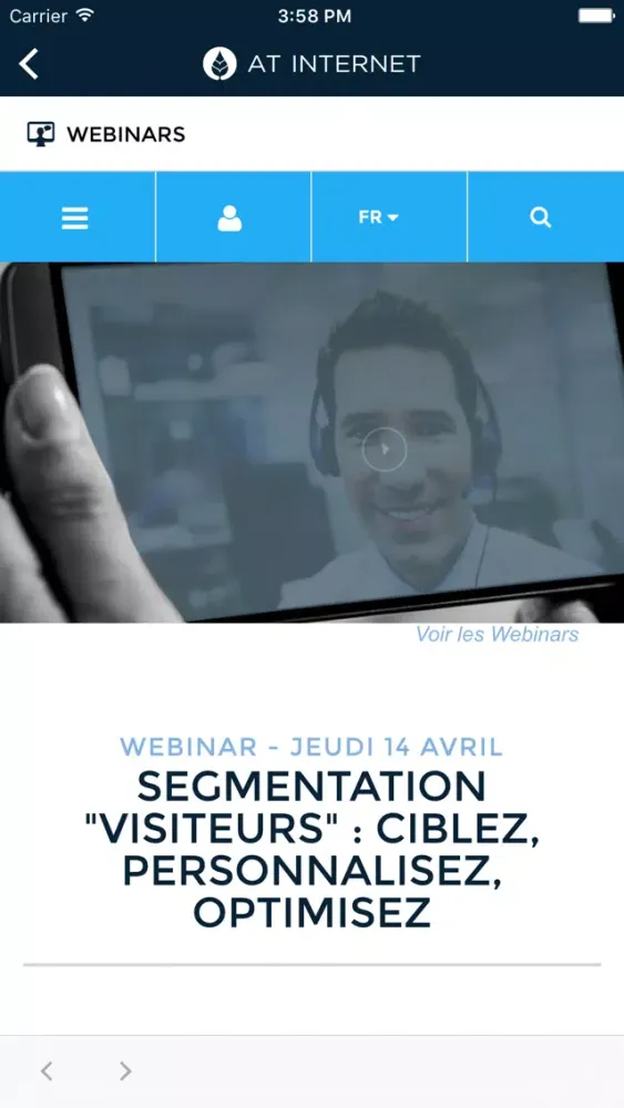 Screenshot di AT Ressources