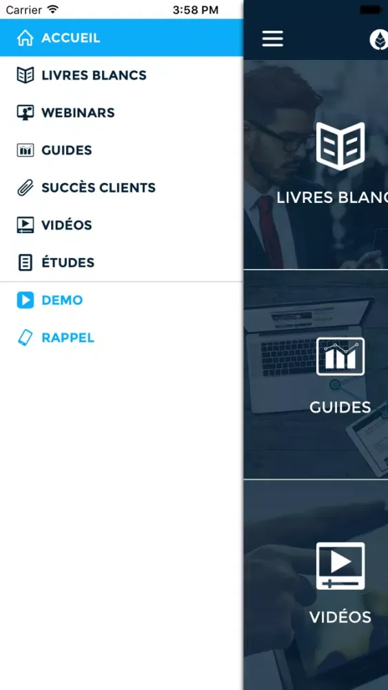 Screenshot di AT Ressources