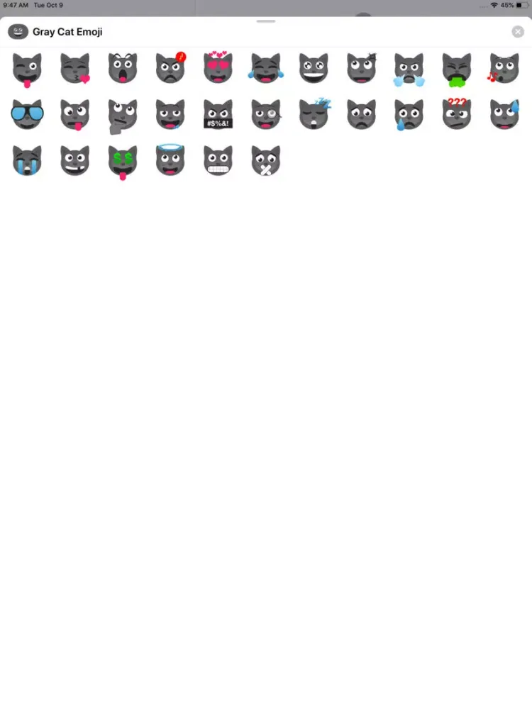 Gray Cat iPad  Screenshots