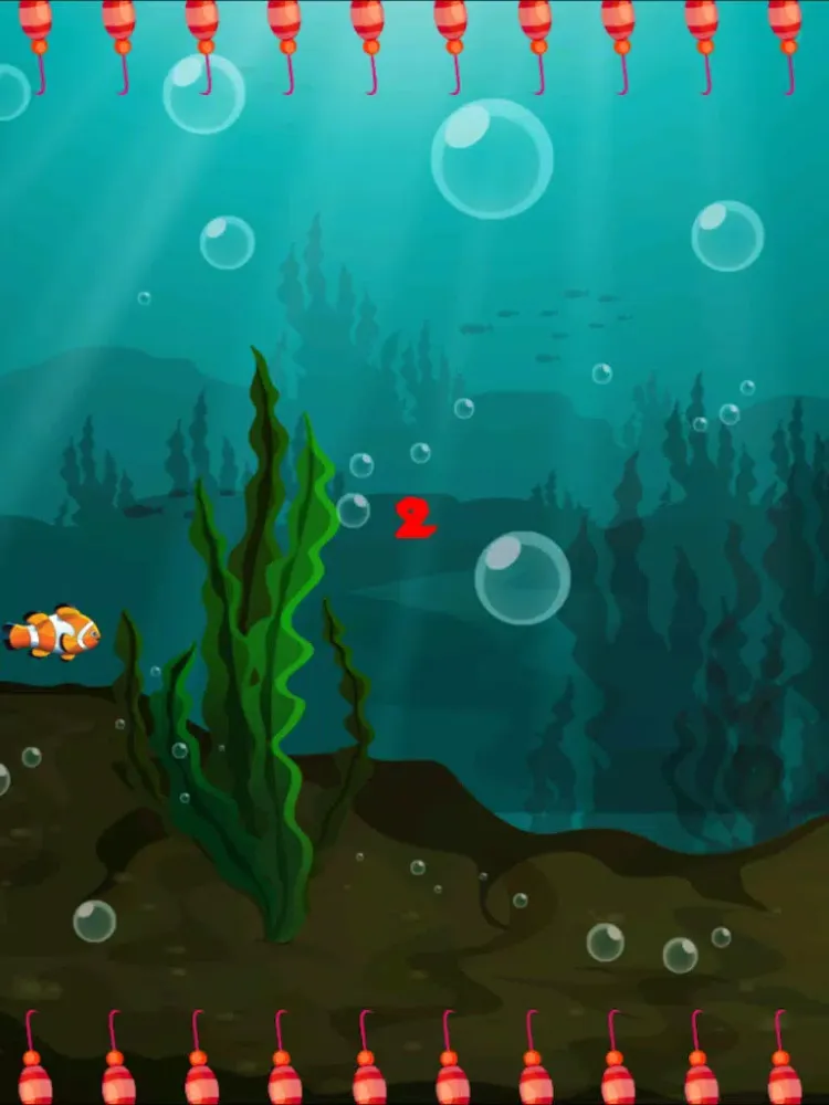 Скриншоты Finding Fish Spike Game - Frenzy Swimming Escape iPad 