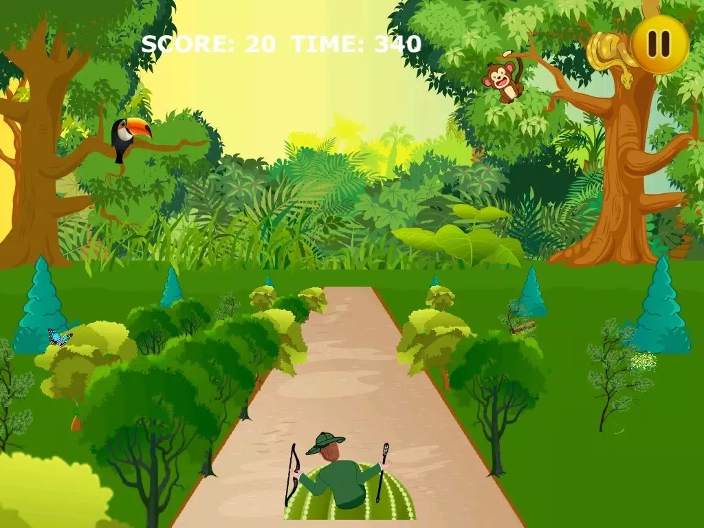 Hunter Runner Games - Endless Jungle Speedy Rush LX iPad  স্ক্রিনশট