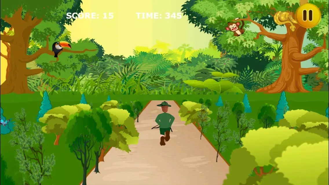 Hunter Runner Games - Endless Jungle Speedy Rush LX স্ক্রিনশট