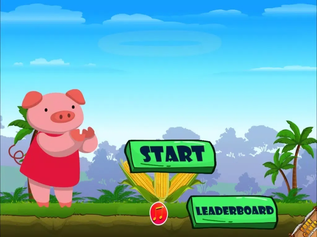Super Pig Acrobat Jumping Rush - Piggy Food Collecting Game LX iPad  سکرین شاٹس