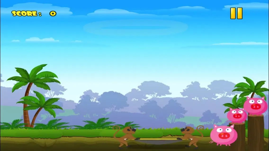Super Pig Acrobat Jumping Rush - Piggy Food Collecting Game LX سکرین شاٹس