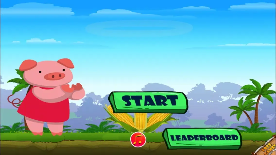 Super Pig Acrobat Jumping Rush - Piggy Food Collecting Game LX سکرین شاٹس