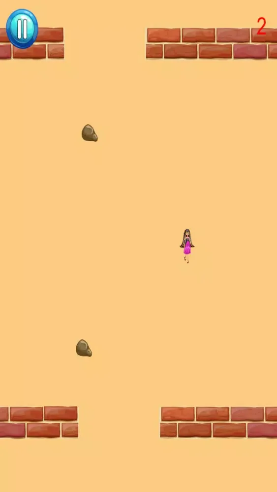 A Monster Fire Skull Survival Challenge - Cute Mysterious Girl Jumping Game LX Screenshots