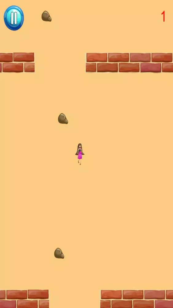 A Monster Fire Skull Survival Challenge - Cute Mysterious Girl Jumping Game LX Screenshots