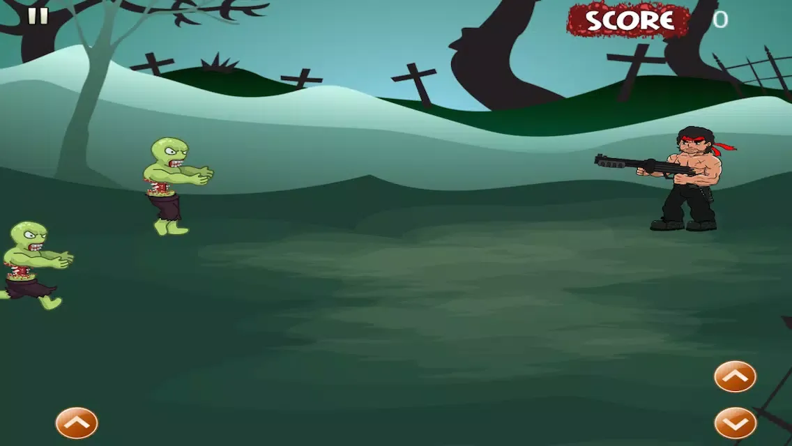 Screenshot di Stupid Zombie Attack - Kill The Undead Defense