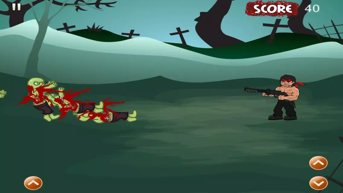 Screenshot di Stupid Zombie Attack - Kill The Undead Defense