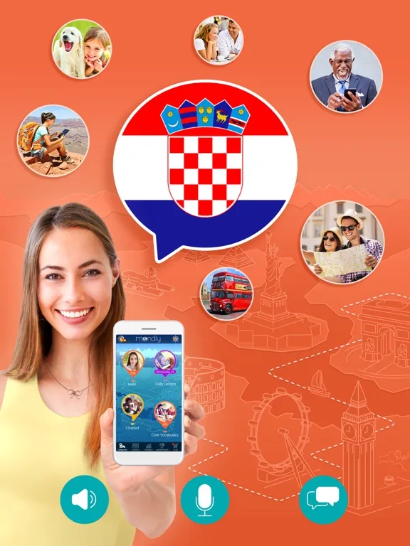 Скриншоты Learn Croatian – Mondly iPad 
