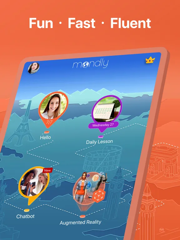 Learn French: Language Course iPad  Screenshots