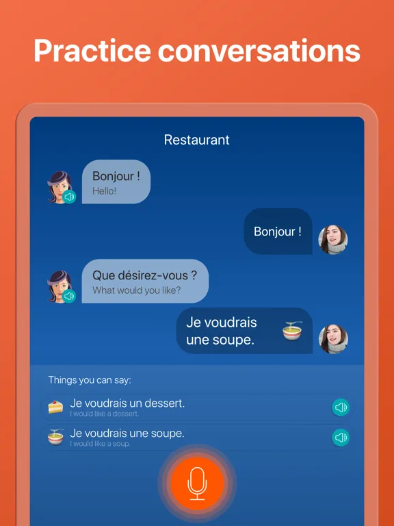 Learn French: Language Course iPad  Screenshots