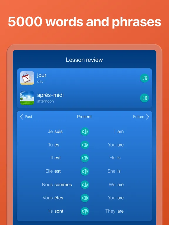 Learn French: Language Course iPad  Screenshots