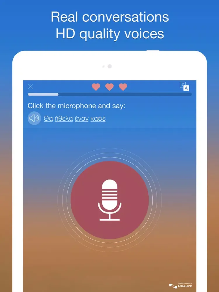 Learn Greek, Speak Greek - Language guide iPad 应用截图