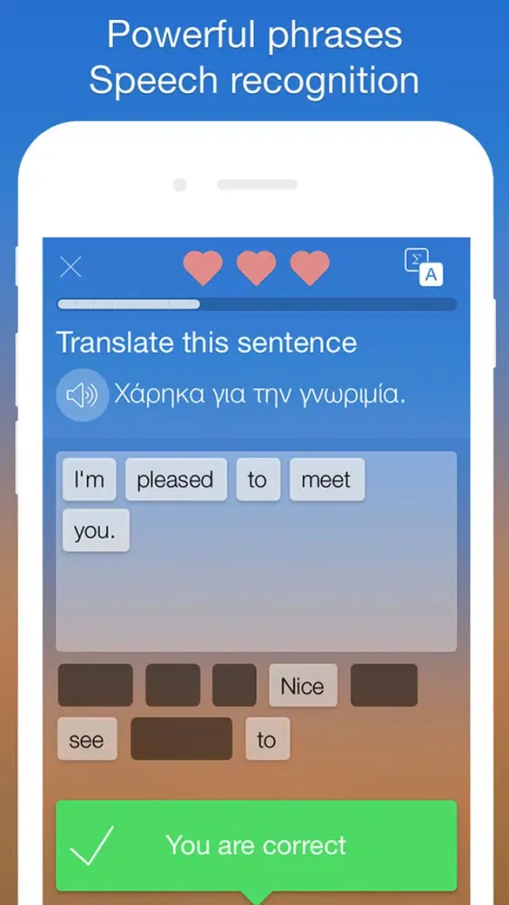 Learn Greek, Speak Greek - Language guide应用截图