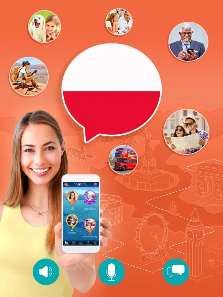 Learn Polish: Language Course iPad  Screenshots