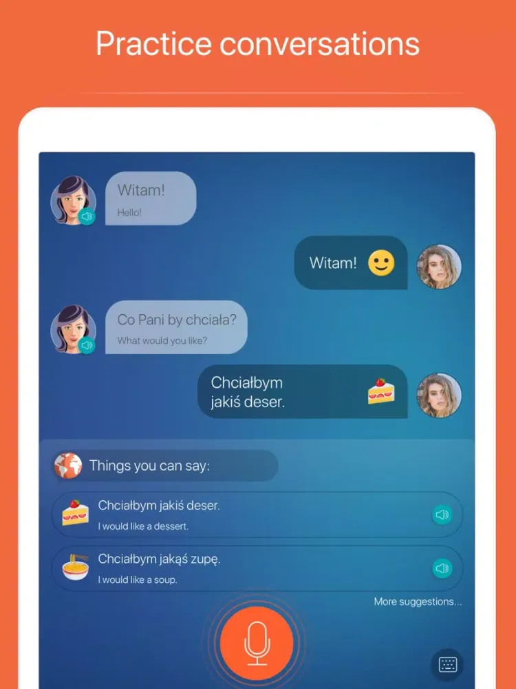 Learn Polish: Language Course iPad  Screenshots