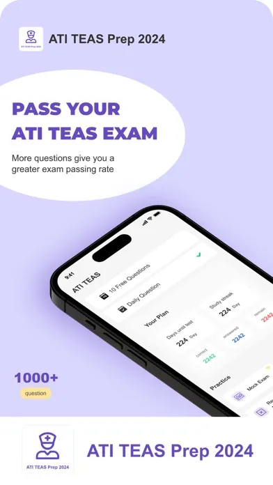 Tangkapan skrin ATI TEAS Prep 2025 +
