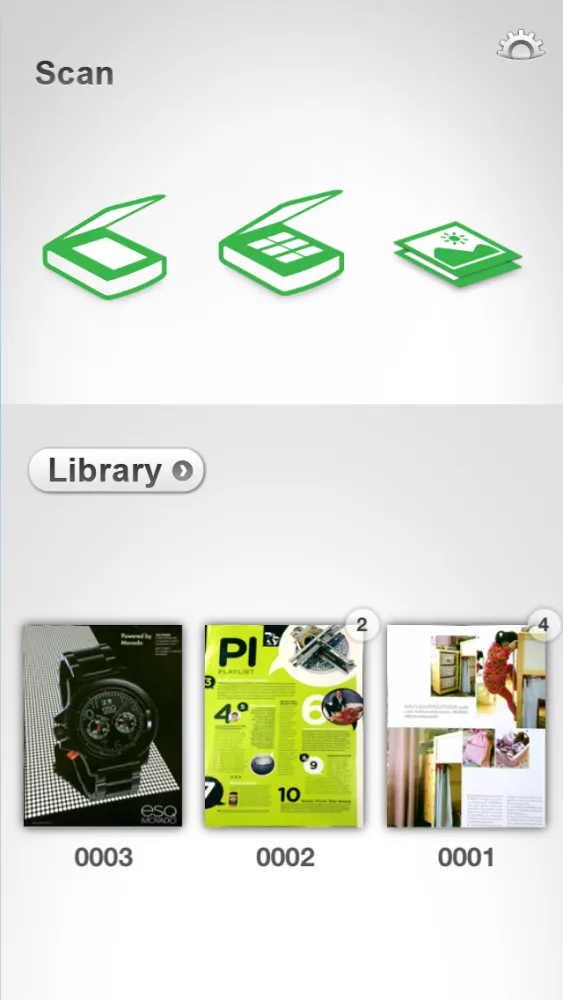 Ảnh chụp màn hình của Scandock
