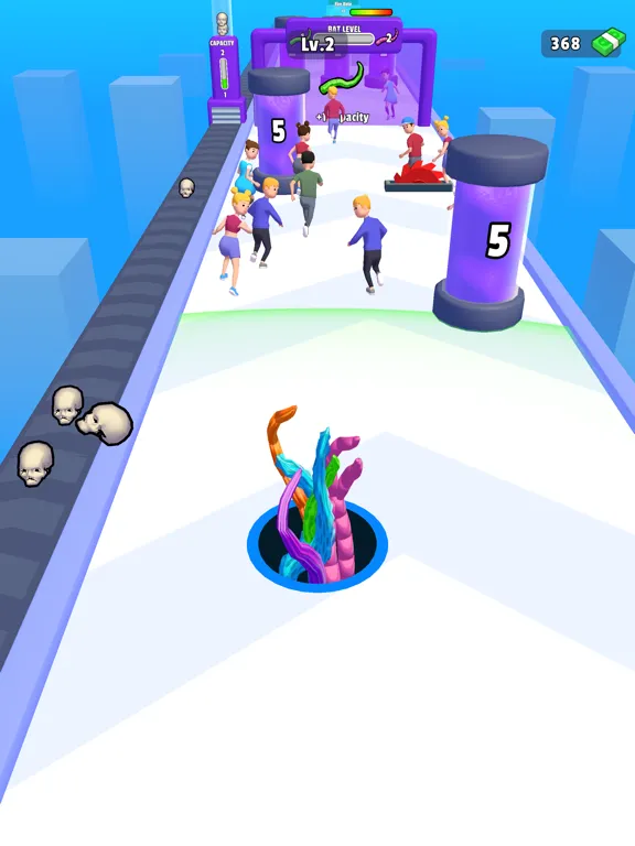 Alien Hole : Black Hole Games iPad 應用截圖