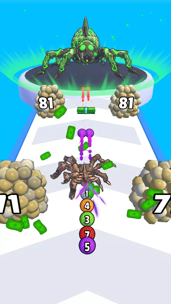 Capturas de tela do Spider Evolution 3D