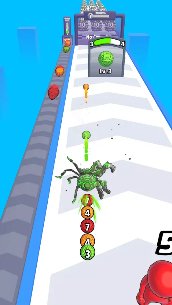 Capturas de tela do Spider Evolution 3D
