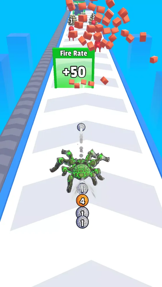 Capturas de tela do Spider Evolution 3D