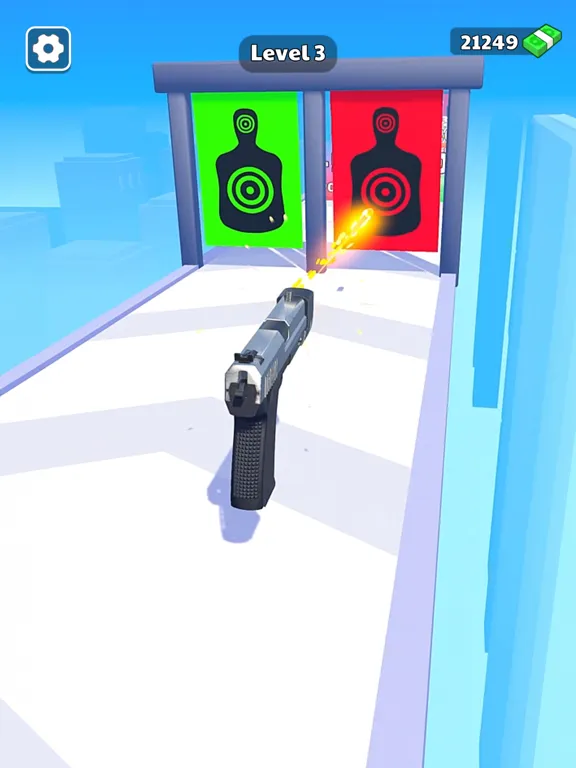 Tangkapan layar Weapon Master: Run & Gun Games iPad 