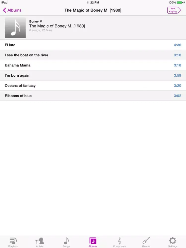 Captures d'écran de FLAC Player+ for iPad iPad 